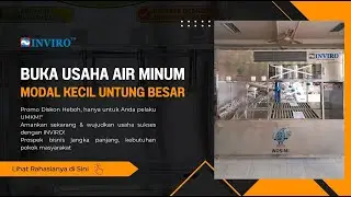 Paket Usaha Rumahan Depot Air Minum Isi Ulang 3 Pengisian Mineral BIO😻.