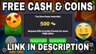 8 ball pool free cash reward link in the description