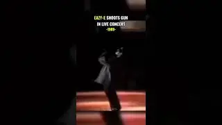 EAZY-E SHOOTS GUN IN LIVE CONCERT-1989-