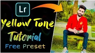 How to yellow Tone photo editing tutorial || In Lightroom mobile || Aftab Photography
