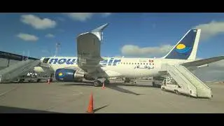 EMBARQUEMENTS A BORD D'UN A320 DE LA COMPAGNIE NOUVELAIR