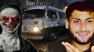 VAN ESCAPE FROM HORROR SCHOOL | EVIL Nun Broken Mask