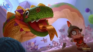 Smite - costume peluche de Jormungandr