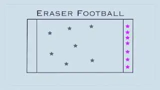 P.E. Games - Eraser Football