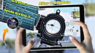 iPad 9 Gen New 2.0 UPDATE Best SENSITIVITY+Control Code to IMPROVE AIM & REFLEXES BGMI/PUBG MOBILE