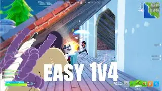 How to easily clutch 1v4 Sqaud wins on fortnite