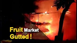 Huge Fire Breaks Out In Fruit Market In Odisha | OTV News