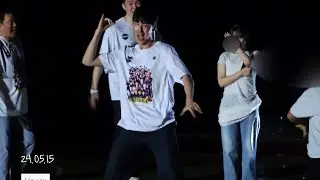 240515 부산KCC 우승 팬페스타 - 맑눈광 송교창의 암바앵콜과 댄스타임🥹🤣