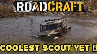 You Need This Scout Vehicle in RoadCraft!! Tuz 119 Lynx Deluge map amazing scout