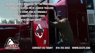 CCCTC Truck Driving 15 Second Commercial Up to 4K