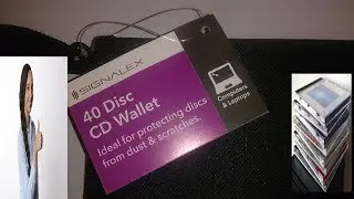 portable signalex cd wallet quality test