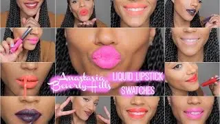 Anastasia Beverly Hills Liquid Lipstick| Lip Swatches