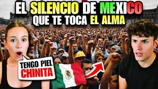 MILES de MEXICANOS y SU ABSOLUTO SILENCIO PUSIERON la PIEL CHINITA a MI NOVIA 🇲🇽😢**HOMENAJE al 19S**