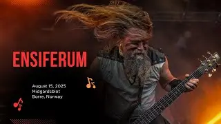 Ensiferum &ndash; Live at Midgardsblot Metal Festival, Norway (August 15, 2025)