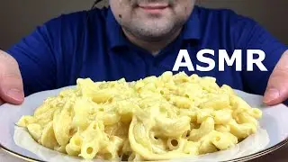 MAC N CHEESE ASMR (Cheesy and Macaroni Eating Sounds) NO TALKING