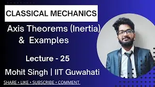 Perpendicular & Parallel Axis Theorem (Lec-25) |Classical Mechanics| IITJAM, GATE, JEST, NET, TIFR|