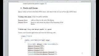 Bangla Tutorial | Stack of ASP.NET C# using visual Studio 10 | 2017