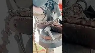 Satisfying Chainsaw Sharpening! #shorts