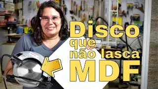 COMO CORTAR MDF SEM LASCAR NA SERRA MANUAL