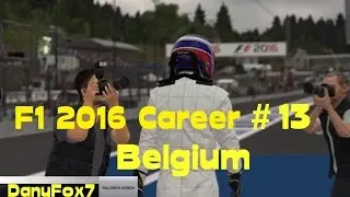 F1 2016 CAREER PART 13 BELGIUM - McLaren - THANKS VETTEL...