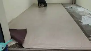 How to fixing the PVC floor mat 