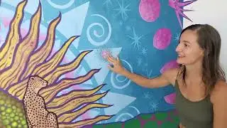 Custom Mural By Visionary Artist Adelaide Marcus