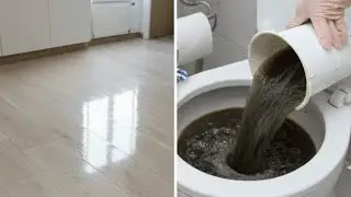 Мои полы сияют как стекло! Горничная из отеля поделилась своим секретным коктейлем для мытья полов!