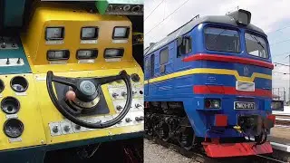 2М62У-0171! Огляд кабіни та загального виду тепловозу
