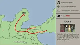 Naruto - 4th Great Ninja War: Animated Map