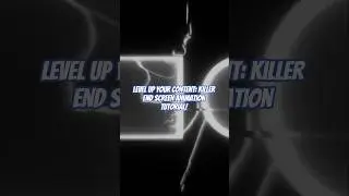 Level Up Your Content: Killer End Screen Animation Tutorial! #pubgmobile #pubgmobil #pubgnewstate