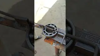 Useful idea for metal bar bending #shorts