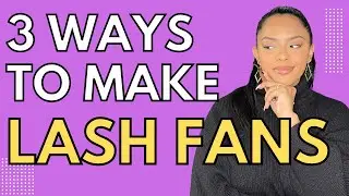 HOW TO DO VOLUME LASHES | BEGINNER LASH TECH TIPS | LEARN EYELASH EXTENSIONS