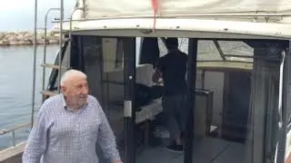 الرَّايسْ PATANIA EN ROUTE VERS L'ALGERIE d&eacute;part de MARSEILLE port de Corbi&egrave;res