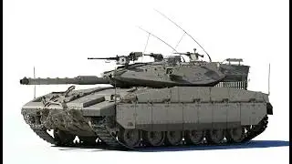 3d model Merkava Mark.2D
