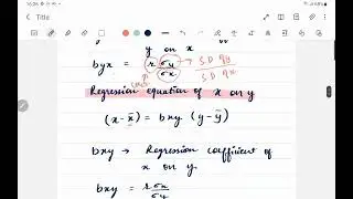 REGRESSION COEFFICIENT