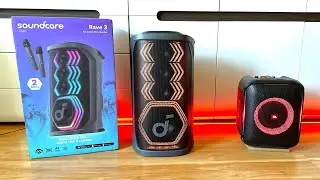 Soundcore Rave 3 160W 🧐🆚 JBL Encore Partybox