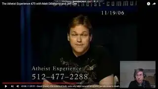 Christian Asks Atheist Jeff Dee Why Some Atheists Look For God On Their Death Beds - Hilarious!