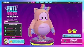 ⭐️Fall Guys: Ultimate Knockout⭐️ - Neon Neko Outfit & Item Shop Reset - Fall Guys 4041 - (PS4)