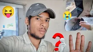Finely window me cement bhar diya 😘