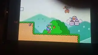 Super Mario World glitch on Mini SNES. My game doesn't continue?