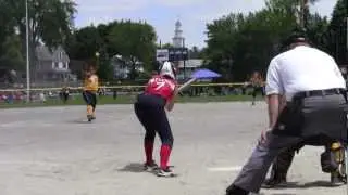 Kaley fake bunt hit vs 18U NE Phoenix Gold