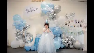 6歲生日慶生宴🎂 和同學一起長大的快樂時光｜玩水×泡泡×釣蝦