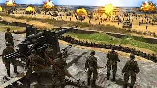 Can German Army D-DAY FORTRESS Survive DEADLIEST Beach Invasion EVER?! - Gates of Hell