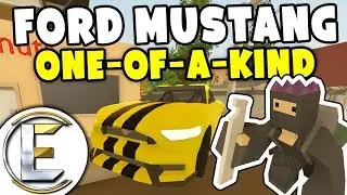 Robbing A $250,000 One Of A Kind Ford Mustang - Unturned Thief Roleplay Story (Part 1)