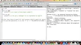 METR1313 - Week 2 - Segment 4: Greater-Than-Or-Equal-To And Less-Than-Or-Equal-To-Operators