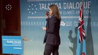 Kate Hampton at the Talanoa Talks