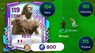 Обзор ICON PETIT &ndash; Самый надежный опорный полузащитник в FC Mobile? 😳