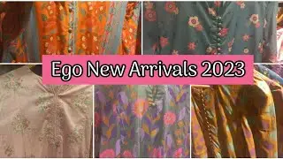 Ego New Arrivals Lawn collection 2023 || stitched & unstitched