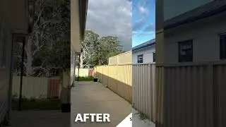 DIY Fence Transformations with Screenline: Before & After #diy #securityfence #home #diyfence