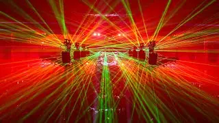 HARD BASS 2018 | TEAM RED [Intro Amazing Laser, Light & Fireworks Show] 4K HQ Audio